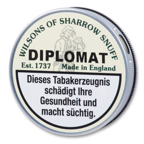 Wilsons Diplomat Snuff Schnupftabak 5g Tap Tin