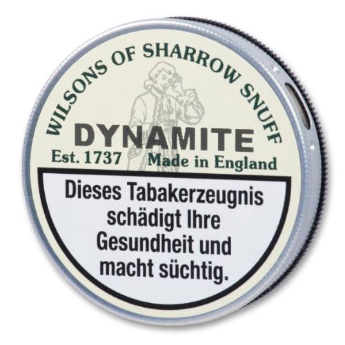 Wilsons Dynamite Snuff Schnupftabak 5g Tap Tin
