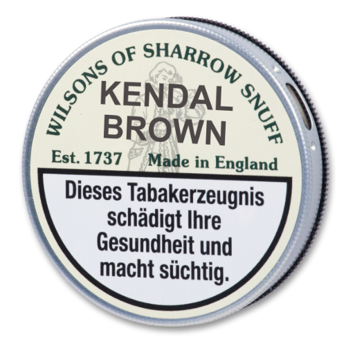 Wilsons Kendal Brown Snuff Schnupftabak 5g Tap Tin