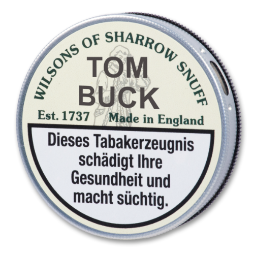 Wilsons Tom Buck Snuff Schnupftabak 5g Tap Tin