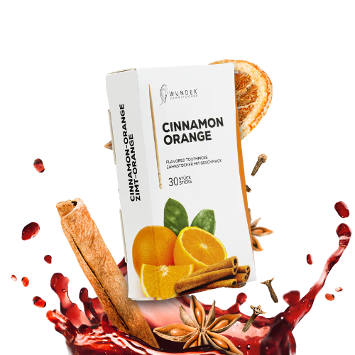 Wunder Zahnstocher Zimt Orange (30 Stk.)