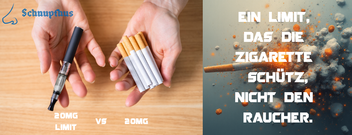 Die 20-mg-Grenze: Ein Gesetz, das die Zigarette schützt – nicht den Menschen