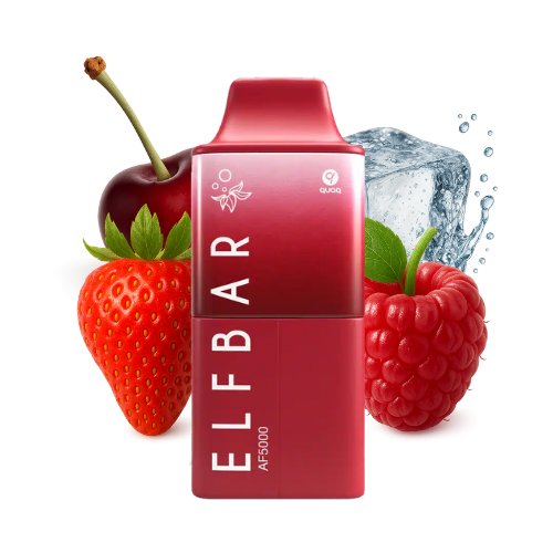 ELFBAR AF 5000 Strawberry Raspberry Cherry Ice