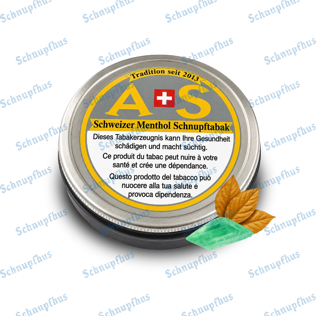 A+S Schweizer Menthol Schnupftabak