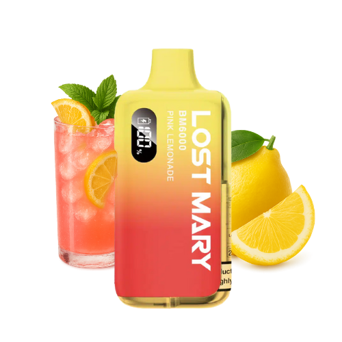 LOST MARY BM 6000 Vape Kit Pink Lemonade