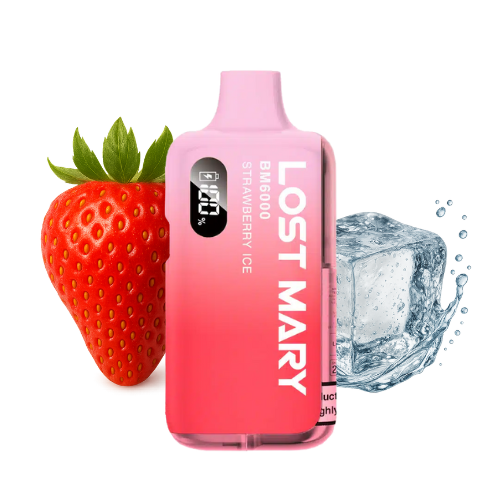 LOST MARY BM 6000 Vape Kit Strawberry Ice