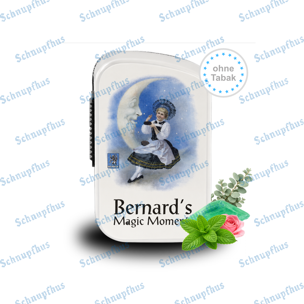 Bernard Magic Moment White, tabakfrei Snuff 10g