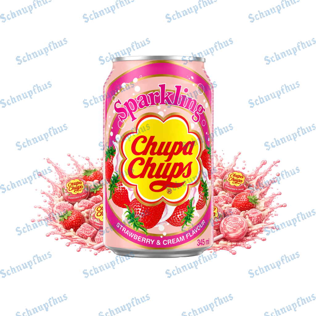 Chupa Chups Strawberry & Cream