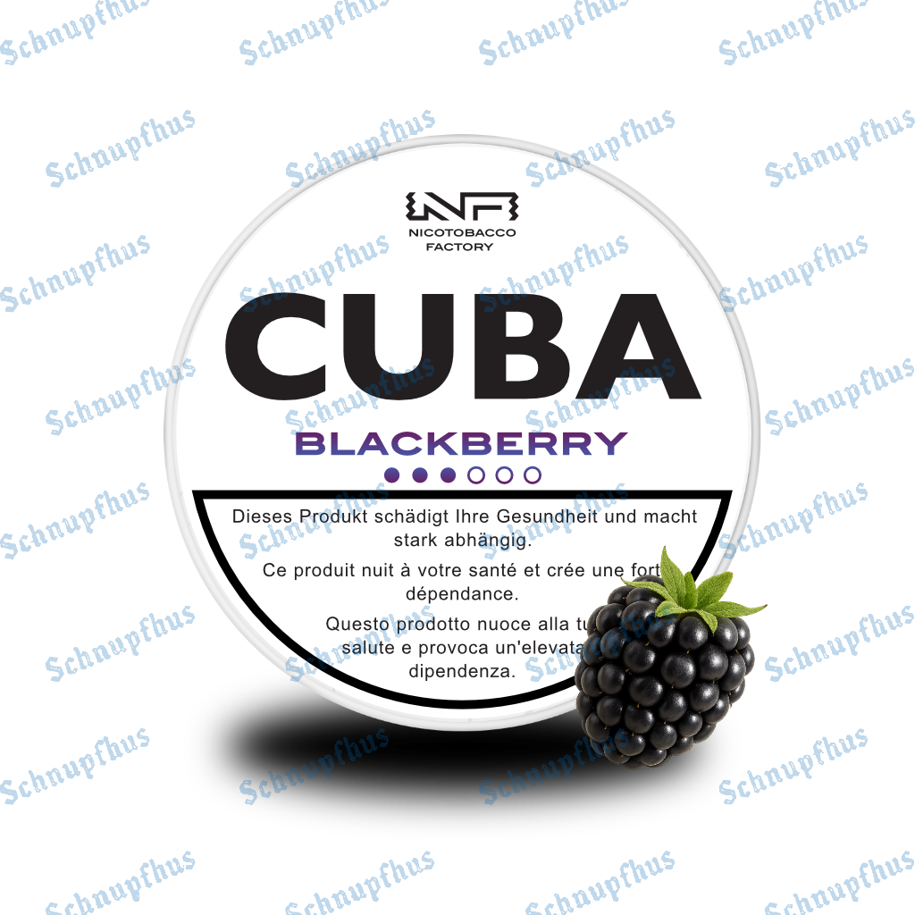 CUBA White Blackberry