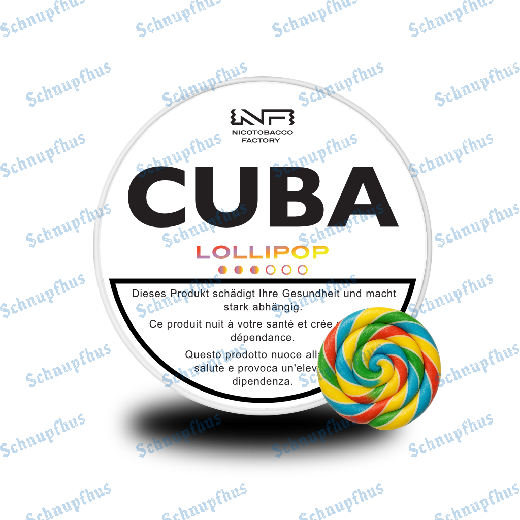 CUBA White Lollipop