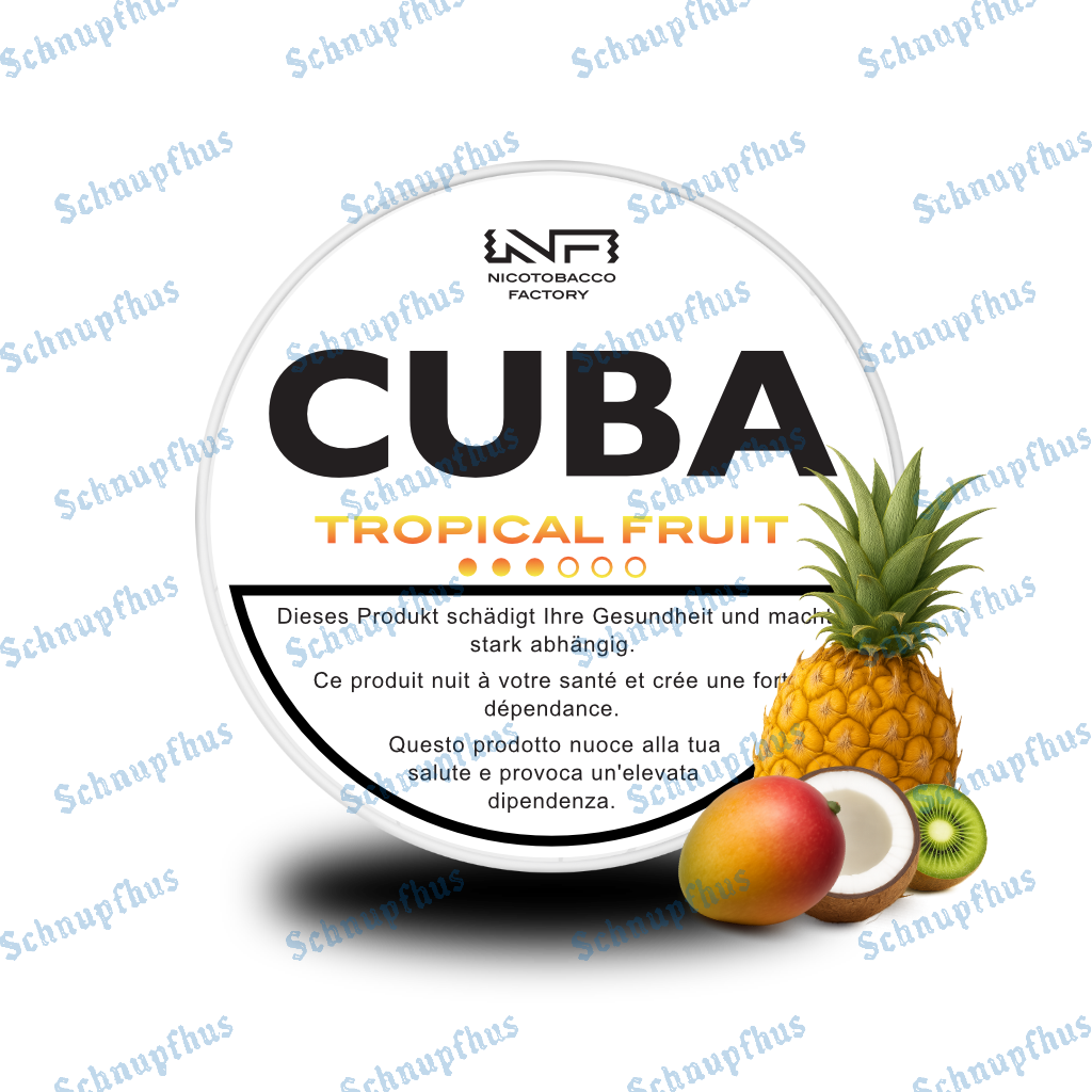 CUBA White Tropical Fruit