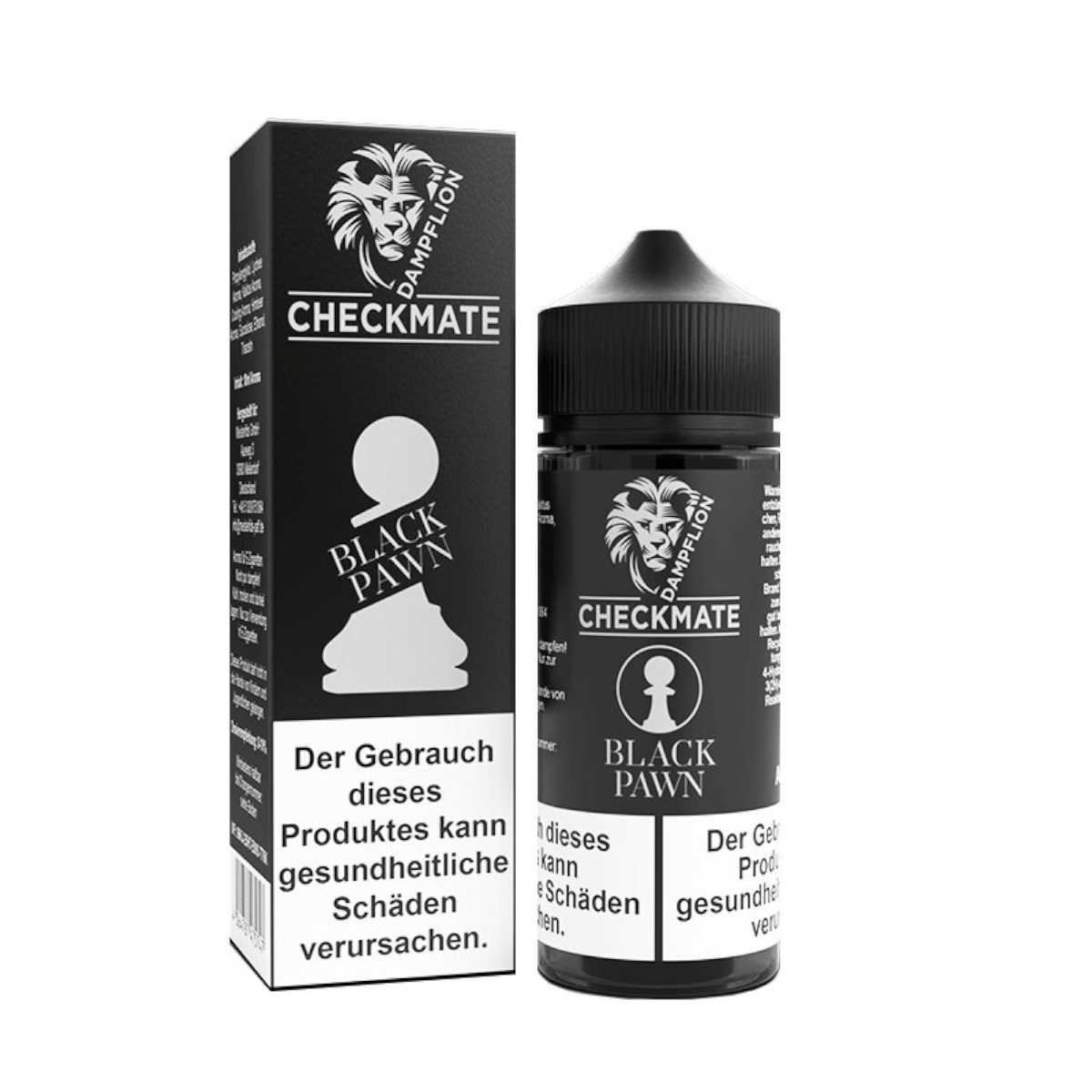 Dampflion Checkmate Black Pawn 10ml Longfill
