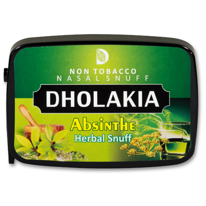 Dholakia Herbal Absinthe, tabakfrei Snuff 9g