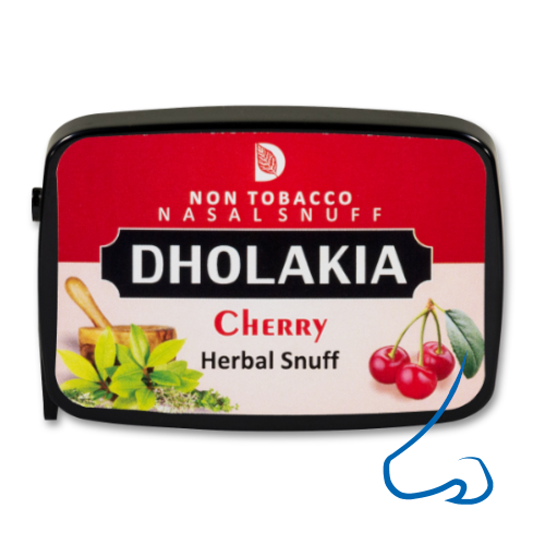 Dholakia Herbal Cherry, tabakfrei Snuff 9g