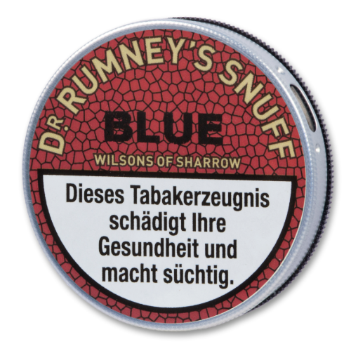Wilsons DrRumney's Blue Snuff Schnupftabak 5g Tap Tin