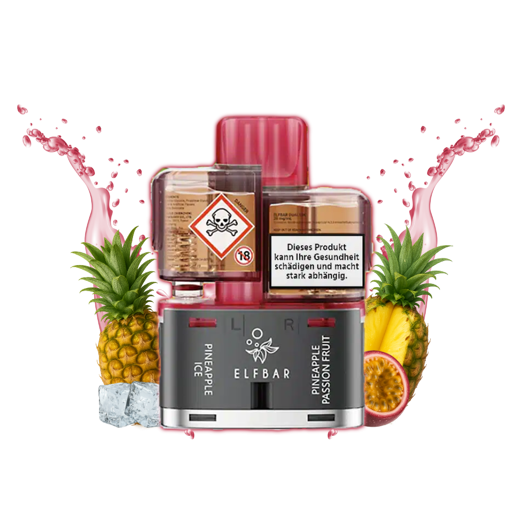 ELFBAR DUAL 10K Vape Pod Pineapple Edition