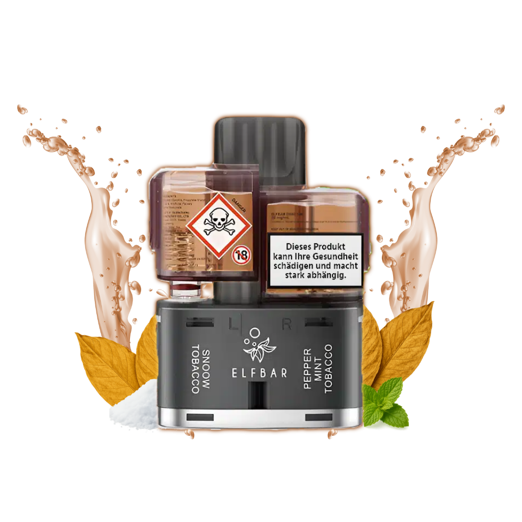 ELFBAR DUAL 10K Vape Pod Tobacoo Edition
