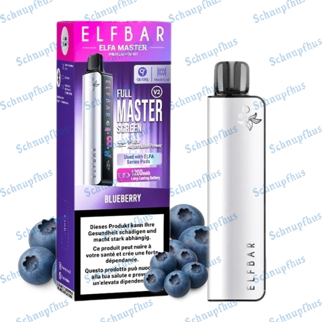 ELFBAR ELFA Master Prefilled Pod Kit Blueberry