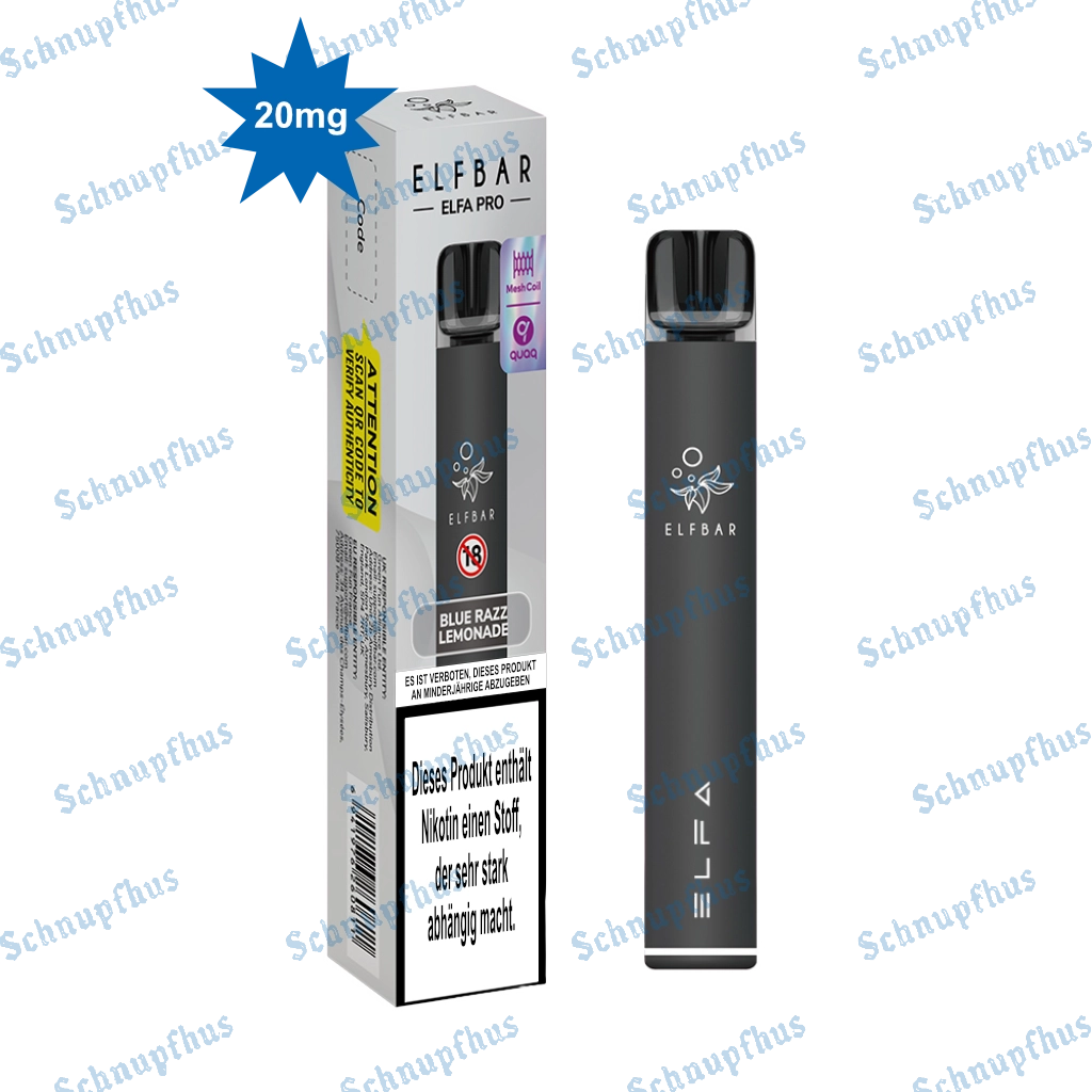 ELFBAR ELFA Pro Pod Kit 20mg Blue Razz Lemonade