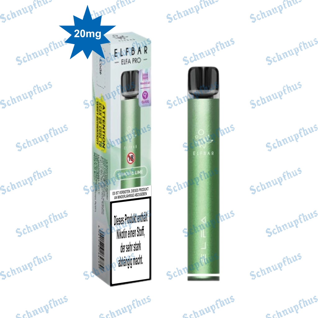 ELFBAR ELFA Pro Pod Kit 20mg Lemon & Lime