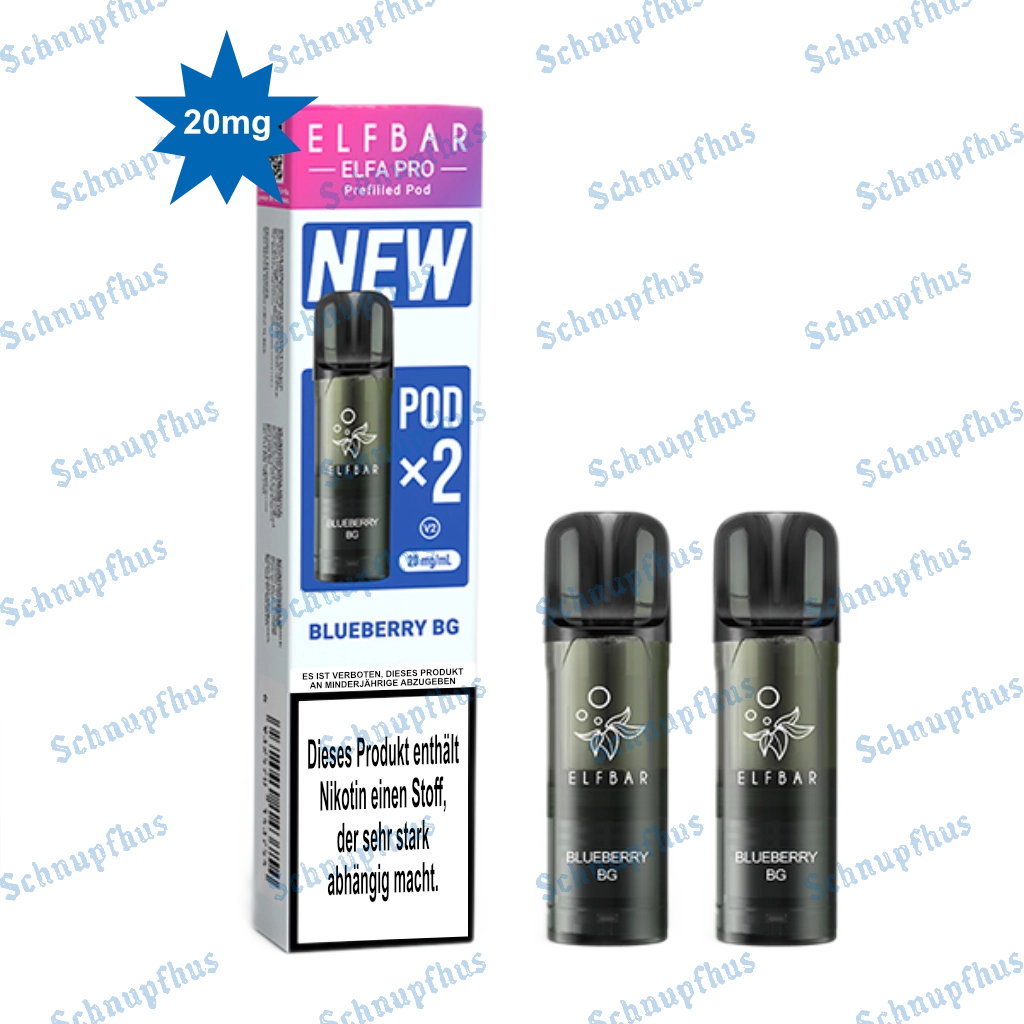 ELFBAR ELFA Pro Pods 2 Stück Blueberry BG