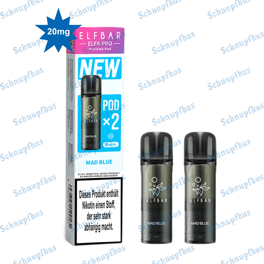 ELFBAR ELFA Pro Pods 2 Stück Mad Blue