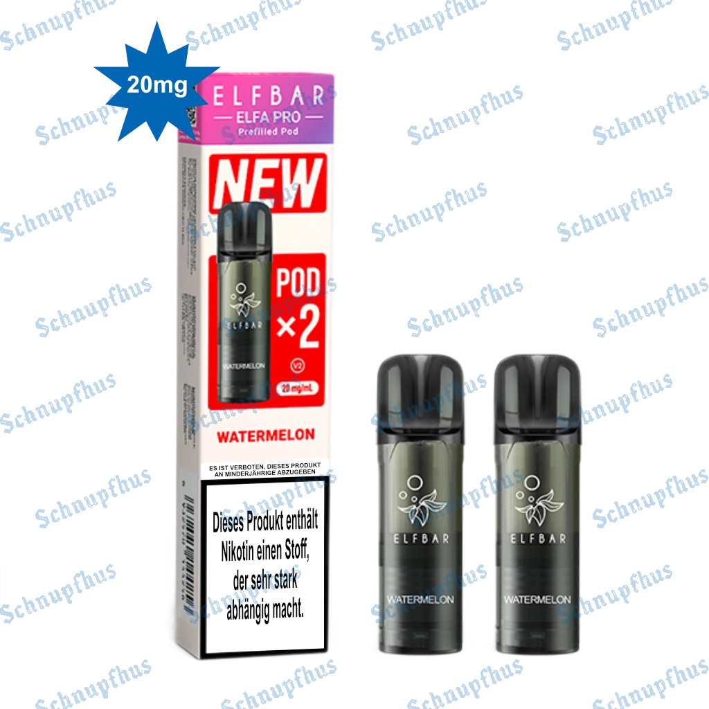 ELFBAR ELFA Pro Pods 2 Stück Watermelon