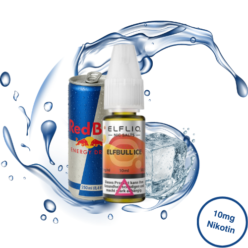 Elfbar - Elfliq Nikotinsalz Elfbull Ice (10mg/ml)
