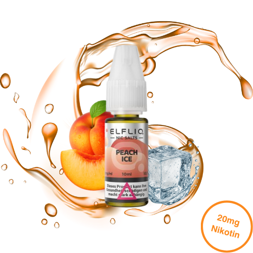 Elfbar - Elfliq Nikotinsalz Peach Ice (20mg/ml)