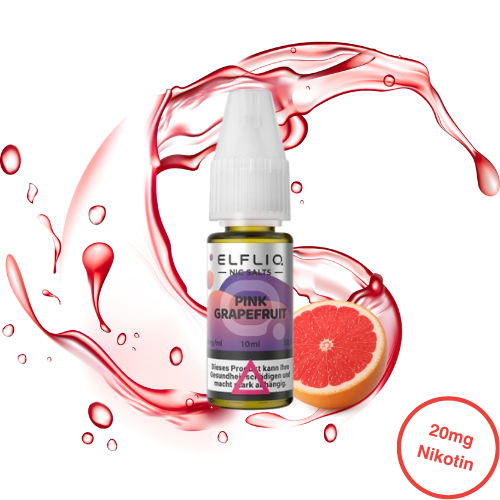 Elfbar - Elfliq Nikotinsalz Pink Grapefruit (20mg/ml)