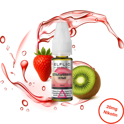 Elfbar - Elfliq Nikotinsalz Strawberry Kiwi (20mg/ml)