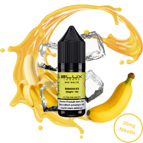 Elux Nic Salt Banana Ice (20 mg/ml)