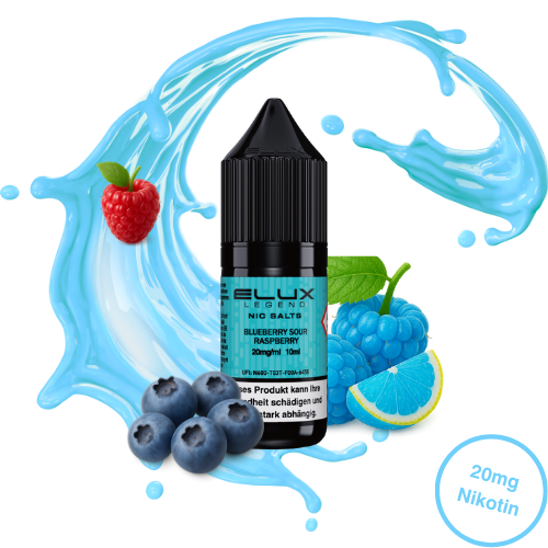 Elux Nic Salt Blueberry Sour Raspberry (20 mg/ml)