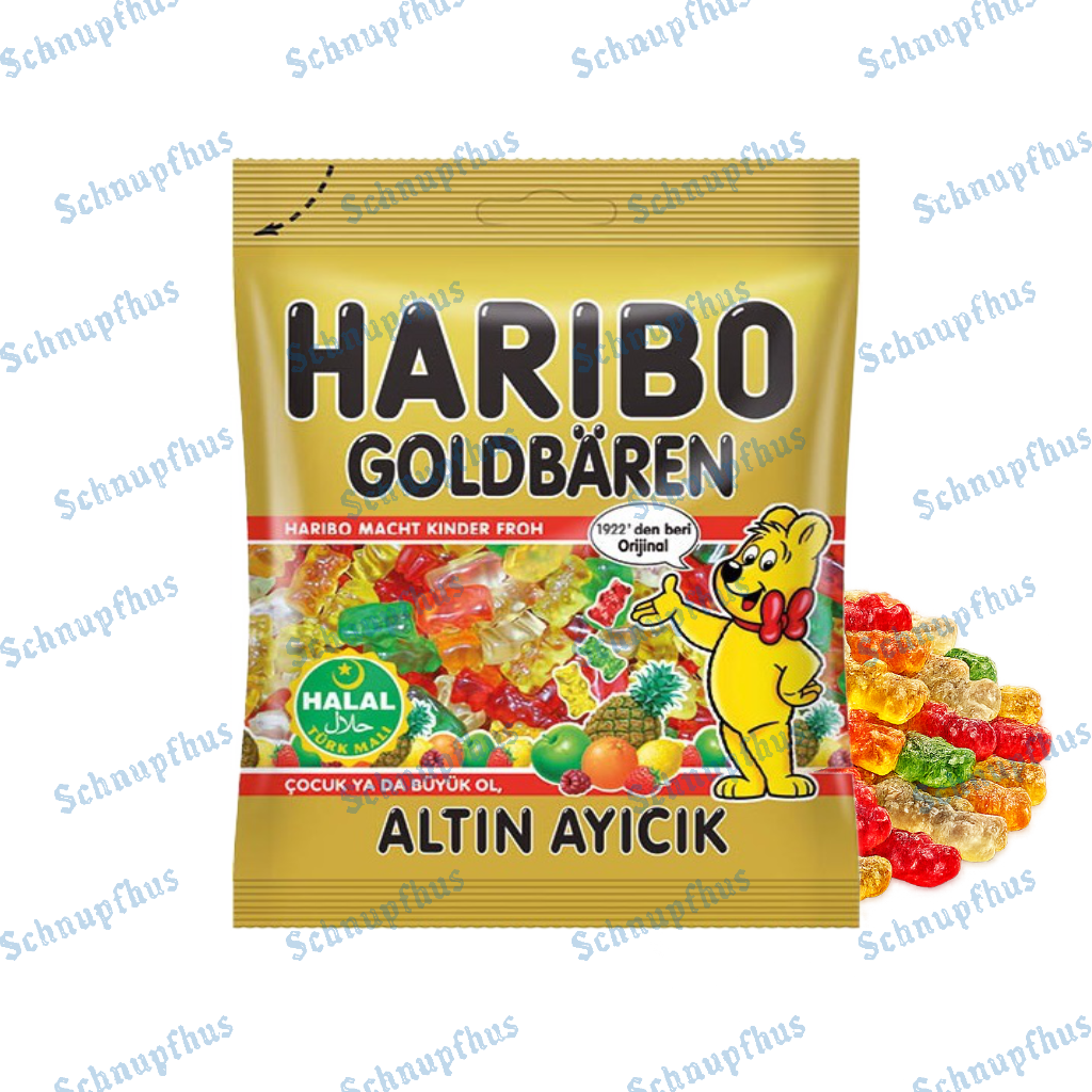 Haribo HALAL Gold Bears 100g