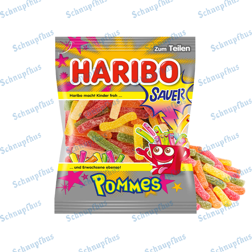 Haribo Saure Pommes Beutel 100g