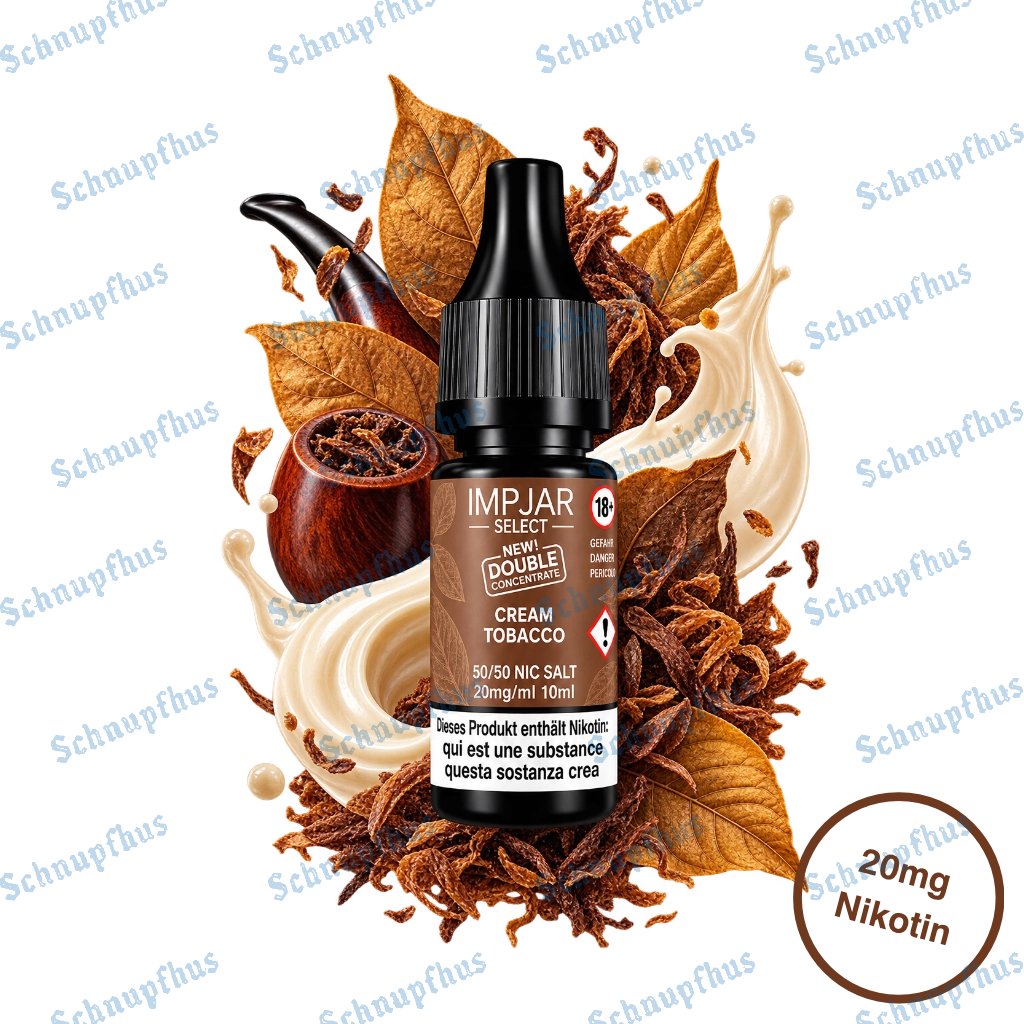 IMP JAR Select Nic Salt Cream Tobacco (20mg) 10ml