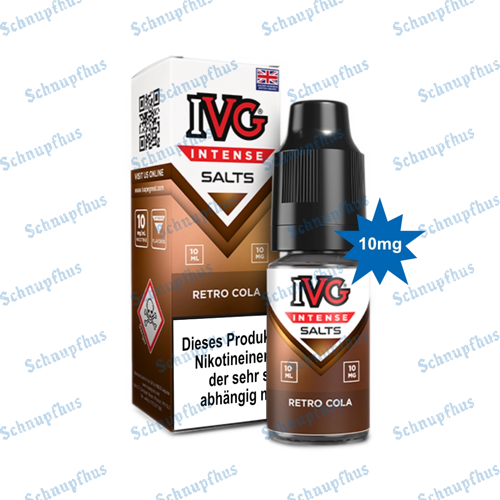 IVG Intense Nic Salts (10mg) 10ml Retro Cola