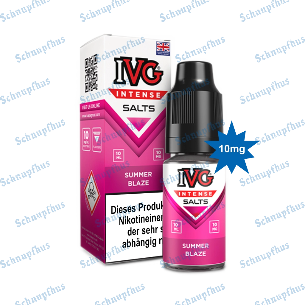 IVG Intense Nic Salts (10mg) 10ml Summer Blaze