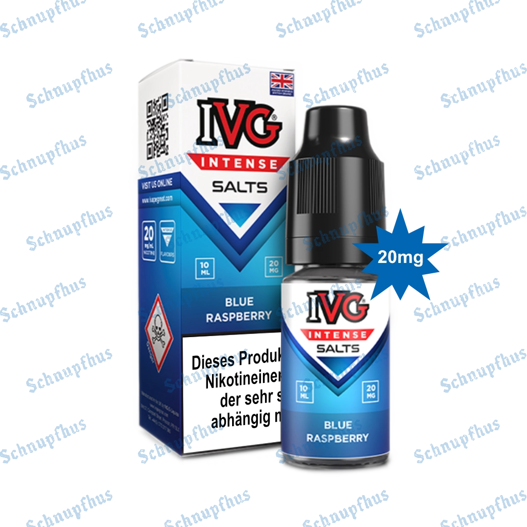 IVG Intense Nic Salts (20mg) 10ml Blue Raspberry