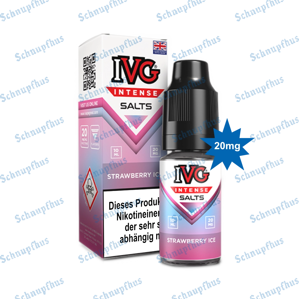 IVG Intense Nic Salts (20mg) 10ml Strawberry Ice