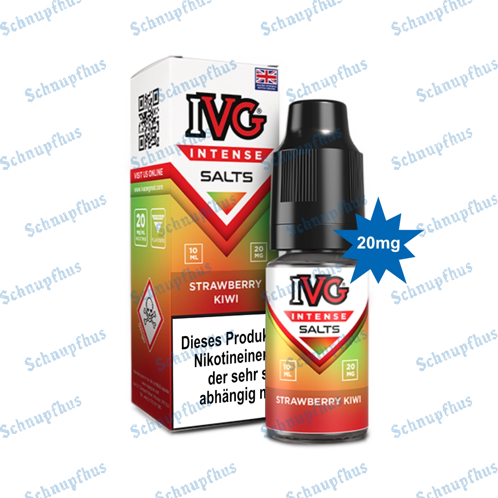 IVG Intense Nic Salts (20mg) 10ml Strawberry Kiwi
