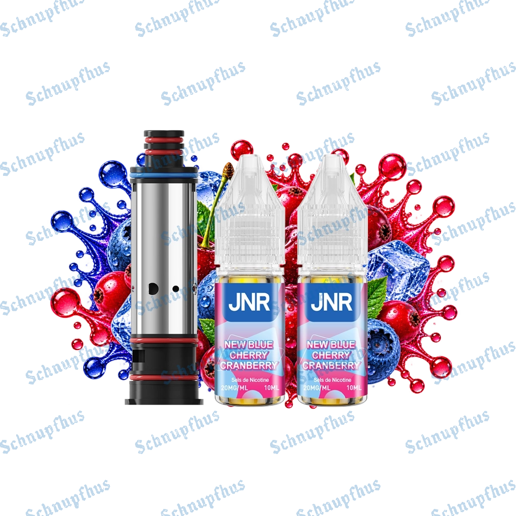 JNR Falcon Infinity Pod | New Blue Cherry Cranberry