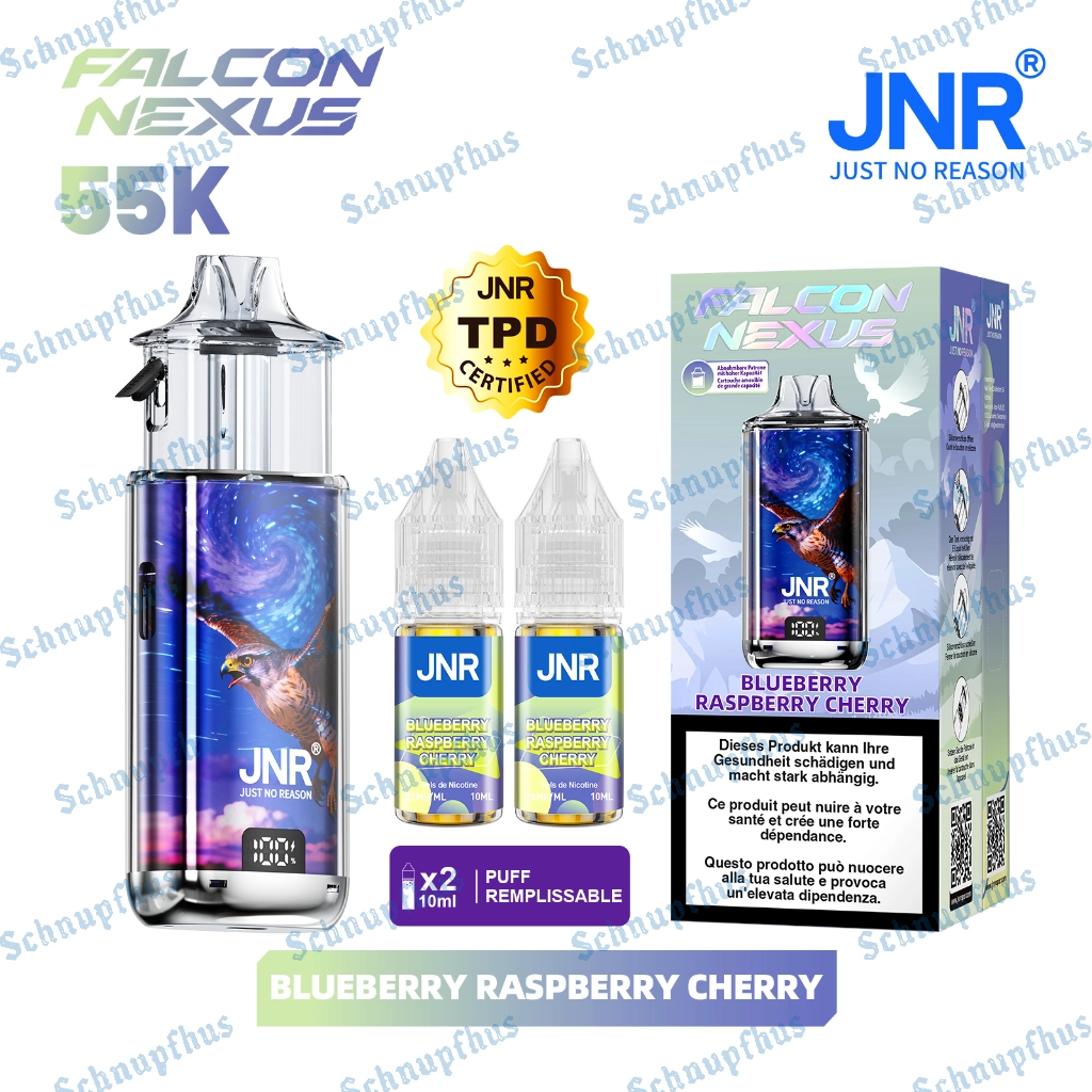 JNR Falcon Nexus Starter Kit Blueberry Raspberry Cherry