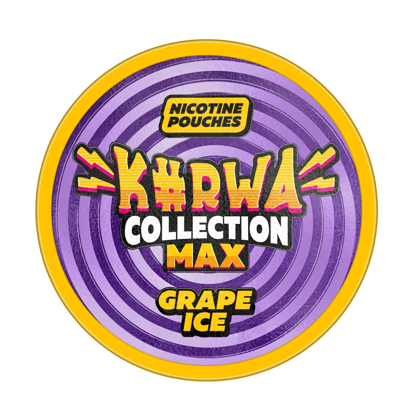 Kurwa Snus Collection MAX Grape Ice