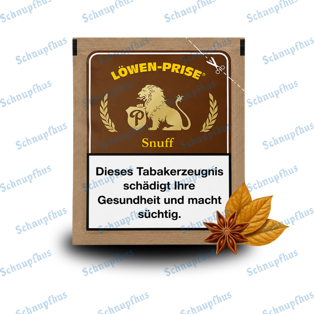 PÖSCHL Löwenprise Schnupftabak 10g Tüte