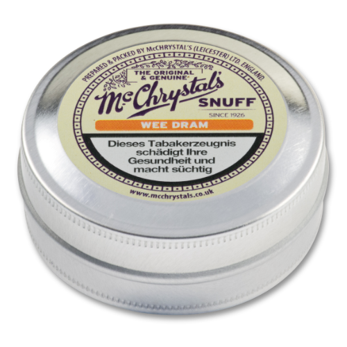 Mc Chrystal's Wee Dram (Whiskey) Snuff 8.75g
