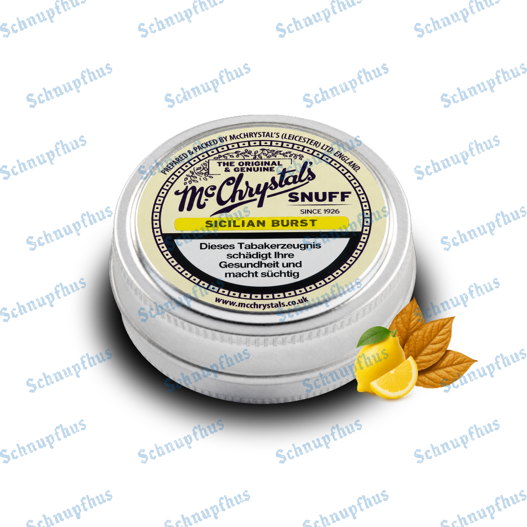 Mc Chrystal's Sicilian Burst (Mild Lemon) Snuff 3.5g