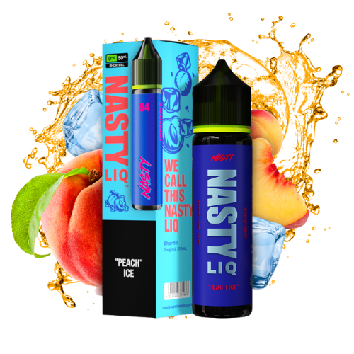 NASTY Shortfill Peach Ice