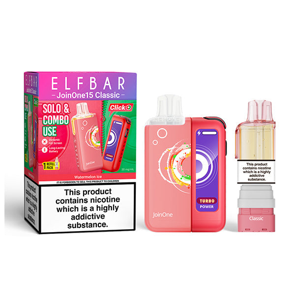 ELFBAR JOIN ONE 15 CLASSIC Starter Kit Watermelon Ice
