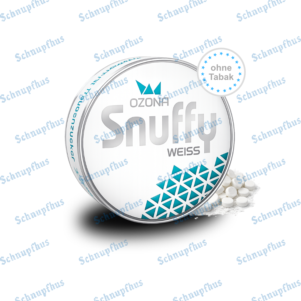 PÖSCHL Ozona Snuffy Weiss Schnupfpulver, tabakfrei 6g